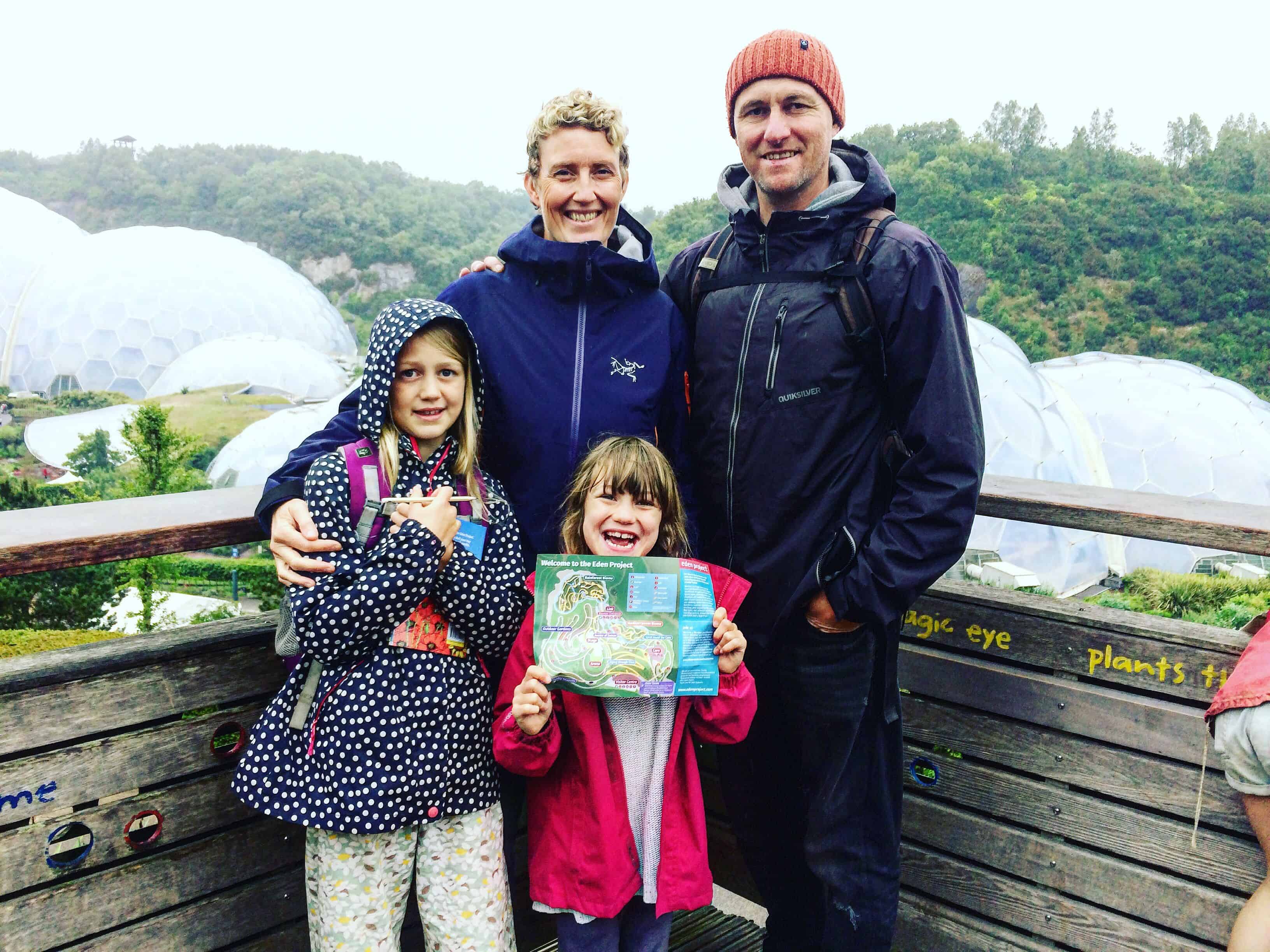 Visiting the Eden Project with kids